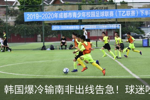 韩国爆冷输南非出线告急！球迷吵翻后竟把锅甩给中国男足，理由太离谱